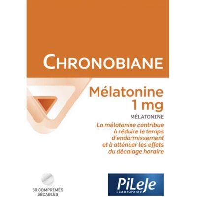 PILEJE Chronobiane Mélatonine 1mg Sommeil - Complément Alimentaire - Publicité PILEJE Chronobiane Mélatonine 1mg Sommeil - Complément Alimentaire - Publicité