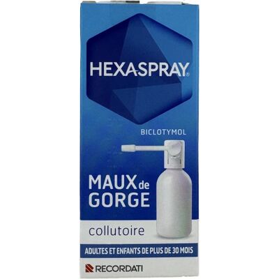 Médicaments sans ordonnance > Médicaments contre les maux de gorge et la toux > Médicaments contre le mal de gorge Hexaspray 30 g - Publicité Médicaments sans ordonnance > Médicaments contre les maux de gorge et la toux > Médicaments contre le mal de gorge Hexaspray 30 g - Publicité
