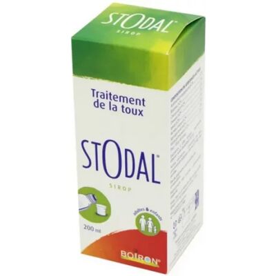 Médicaments sans ordonnance > Homéopathie Stodal Sirop 200 ml - Publicité Médicaments sans ordonnance > Homéopathie Stodal Sirop 200 ml - Publicité