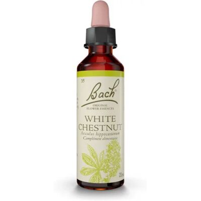 Parapharmacie en ligne > Bio & médecine naturelle > Produits de médecines naturelles > Fleurs de Bach Fleurs de Bach White Chestnut Gouttes 20 ml - Publicité Parapharmacie en ligne > Bio & médecine naturelle > Produits de médecines naturelles > Fleurs de Bach Fleurs de Bach White Chestnut Gouttes 20 ml - Publicité