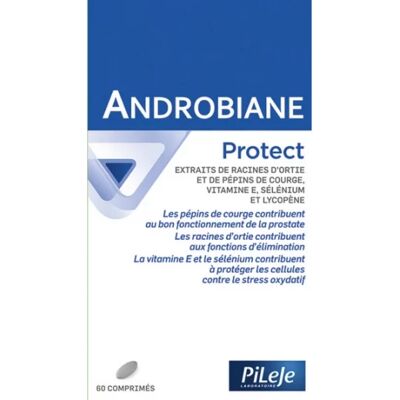 PiLeJe Androbiane Protect - Soutien à la prostate 60 Capsules - Publicité PiLeJe Androbiane Protect - Soutien à la prostate 60 Capsules - Publicité
