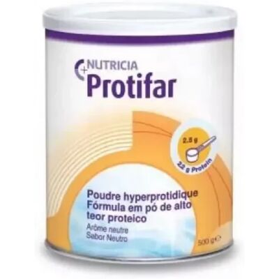 Nutricia Protifar - Poudre de Protéines 500g - Aliment Médical - Publicité Nutricia Protifar - Poudre de Protéines 500g - Aliment Médical - Publicité