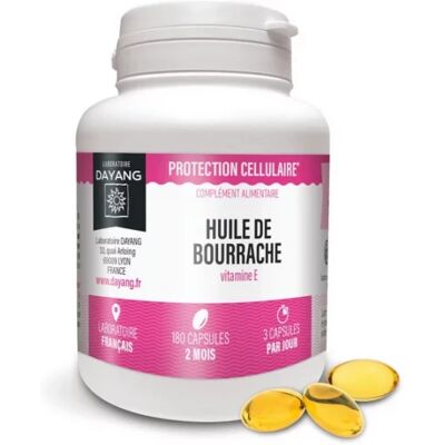 Parapharmacie en ligne > Compléments alimentaires > Compléments alimentaires pour le sommeil et le stress Dayang Huile de Bourrache Capsules x 180 - Publicité Parapharmacie en ligne > Compléments alimentaires > Compléments alimentaires pour le sommeil et le stress Dayang Huile de Bourrache Capsules x 180 - Publicité