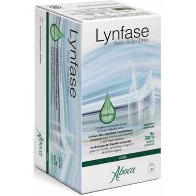 Thé Herbes Aboca Lynfase - Favorise Circulation et Drainage - Publicité Thé Herbes Aboca Lynfase - Favorise Circulation et Drainage - Publicité