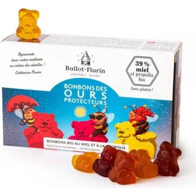 Parapharmacie en ligne > Compléments alimentaires > Compléments Alimentaires ORL Ballot-Flurin Enfant Bonbons des Ours Protecteurs Bio 100 g - Publicité Parapharmacie en ligne > Compléments alimentaires > Compléments Alimentaires ORL Ballot-Flurin Enfant Bonbons des Ours Protecteurs Bio 100 g - Publicité