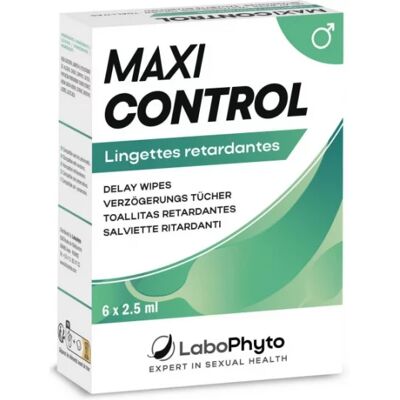Parapharmacie en ligne > Compléments alimentaires > Compléments alimentaires contre l'impuissance Labophyto Maxi Control Lingettes Retardantes x 6 - Publicité Parapharmacie en ligne > Compléments alimentaires > Compléments alimentaires contre l'impuissance Labophyto Maxi Control Lingettes Retardantes x 6 - Publicité