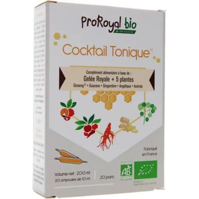 Phytoceutic ProRoyal Bio Cocktail Tonique - 20 Ampoules - Publicité Phytoceutic ProRoyal Bio Cocktail Tonique - 20 Ampoules - Publicité
