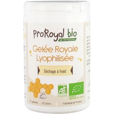 Phytoceutic ProRoyal Bio Gelée Royale Lyophilisée 60 Gélules - Publicité Phytoceutic ProRoyal Bio Gelée Royale Lyophilisée 60 Gélules - Publicité