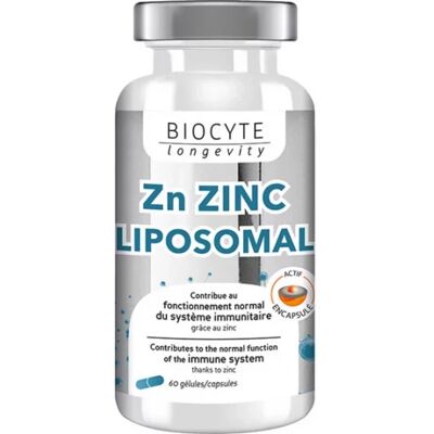 Biocyte Zinc Liposomal - Soutient Défenses & Peau - Publicité Biocyte Zinc Liposomal - Soutient Défenses & Peau - Publicité
