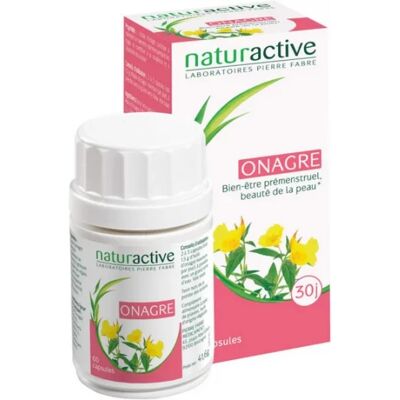 Naturactive Onagre 60 capsules - Complément Alimentaire - Publicité Naturactive Onagre 60 capsules - Complément Alimentaire - Publicité