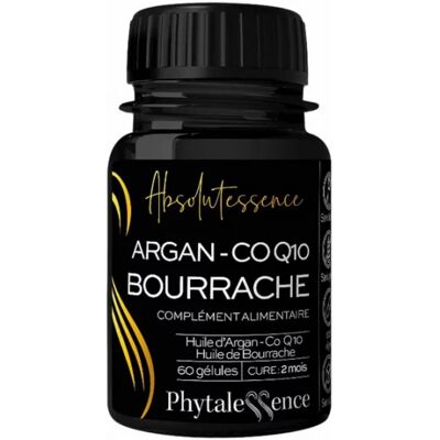 Phytalessence Co Q10 Argane Bourrache Supplément - Complément alimentaire - Publicité Phytalessence Co Q10 Argane Bourrache Supplément - Complément alimentaire - Publicité