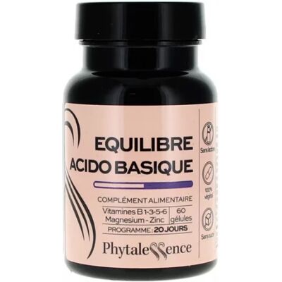 Complément vitamines B - Magnésium & Zinc - 60 Gélules Phytalessence - Publicité Complément vitamines B - Magnésium & Zinc - 60 Gélules Phytalessence - Publicité