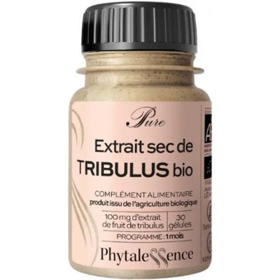 Phytalessence Tribulus Bio - 30 Capsules Végétales - Complément Alimentaire - Publicité Phytalessence Tribulus Bio - 30 Capsules Végétales - Complément Alimentaire - Publicité
