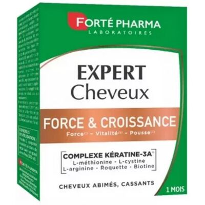 Forté Pharma Expert Croissance Cheveux - 30 Comprimés - Publicité Forté Pharma Expert Croissance Cheveux - 30 Comprimés - Publicité