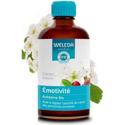 Weleda Émotivité Aubépine Bio - Complément Alimentaire 100ml - Publicité Weleda Émotivité Aubépine Bio - Complément Alimentaire 100ml - Publicité