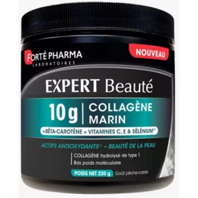 Forté Pharma Expert Beauté Collagène Marin 230g - Complément alimentaire - Publicité Forté Pharma Expert Beauté Collagène Marin 230g - Complément alimentaire - Publicité