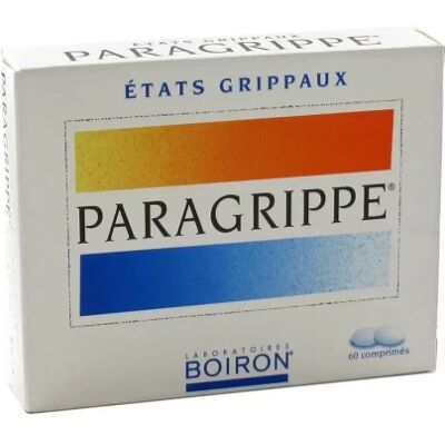 Médicaments sans ordonnance > Homéopathie > Comprimés homéopathiques Paragrippe Comprimés x 60 - Publicité Médicaments sans ordonnance > Homéopathie > Comprimés homéopathiques Paragrippe Comprimés x 60 - Publicité
