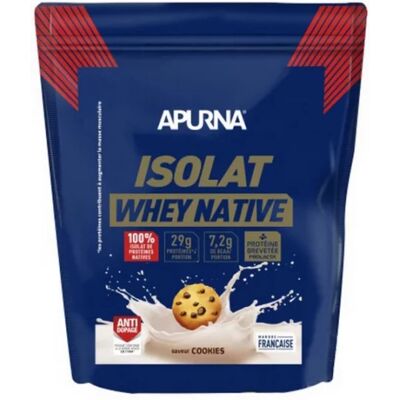 Isolat Native Apurna - Protéine de Lait - 720 g - Publicité Isolat Native Apurna - Protéine de Lait - 720 g - Publicité