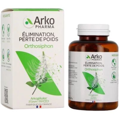 Parapharmacie en ligne > Compléments alimentaires > Compléments alimentaires minceur > Draineurs contre la rétention d'eau Arkopharma Arkogélules Orthosiphon Gélules x 150 - Publicité Parapharmacie en ligne > Compléments alimentaires > Compléments alimentaires minceur > Draineurs contre la rétention d'eau Arkopharma Arkogélules Orthosiphon Gélules x 150 - Publicité