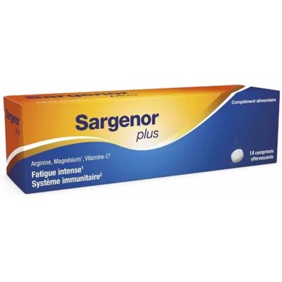 Parapharmacie en ligne > Compléments alimentaires > Compléments alimentaires pour la vitalité et les défenses immunitaires > Produits pour le tonus et la fatigue Sargenor Plus Comprimés x 14 - Publicité Parapharmacie en ligne > Compléments alimentaires > Compléments alimentaires pour la vitalité et les défenses immunitaires > Produits pour le tonus et la fatigue Sargenor Plus Comprimés x 14 - Publicité