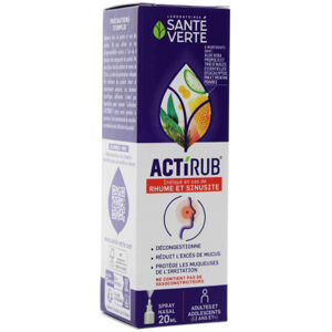 Parapharmacie en ligne > Hygiène & Premiers soins > Produits d'Hygiène du Nez Actirub Spray Nasal 20 ml - Nez - Pharmacie en ligne LaSante.net - Publicité Parapharmacie en ligne > Hygiène & Premiers soins > Produits d'Hygiène du Nez Actirub Spray Nasal 20 ml - Nez - Pharmacie en ligne LaSante.net - Publicité