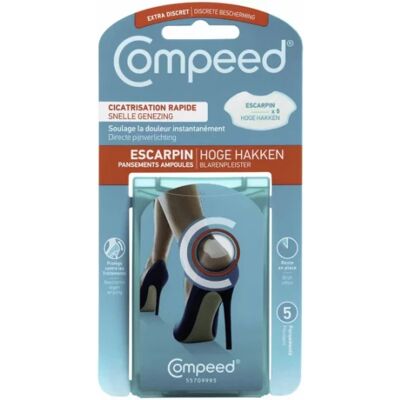 Parapharmacie en ligne > Beauté & Soins > Soins des pieds Compeed Ampoules Talons Edition Limitée x 5 - Publicité Parapharmacie en ligne > Beauté & Soins > Soins des pieds Compeed Ampoules Talons Edition Limitée x 5 - Publicité