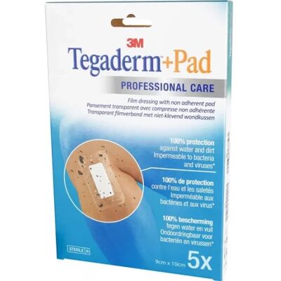 Parapharmacie en ligne > Hygiène & Premiers soins > Produits de premiers soins 3M Tegaderm + Pad Pansements Transparents Stériles 9 cm x 10 cm x 5 - Publicité Parapharmacie en ligne > Hygiène & Premiers soins > Produits de premiers soins 3M Tegaderm + Pad Pansements Transparents Stériles 9 cm x 10 cm x 5 - Publicité