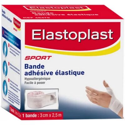 ELASTOPLAST Bande Élastique - Hypoallergénique, respirante - Publicité ELASTOPLAST Bande Élastique - Hypoallergénique, respirante - Publicité