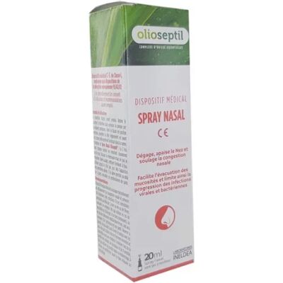 Parapharmacie en ligne > Hygiène & Premiers soins > Produits d'hygiène pour le nez Olioseptil Spray Nasal 20 ml - Publicité Parapharmacie en ligne > Hygiène & Premiers soins > Produits d'hygiène pour le nez Olioseptil Spray Nasal 20 ml - Publicité