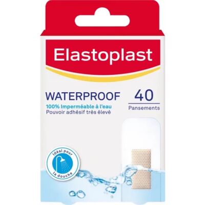 Parapharmacie en ligne > Hygiène & Premiers soins > Produits de premiers soins > Pansements Elastoplast Pansements Waterpoof x 40 - Publicité Parapharmacie en ligne > Hygiène & Premiers soins > Produits de premiers soins > Pansements Elastoplast Pansements Waterpoof x 40 - Publicité