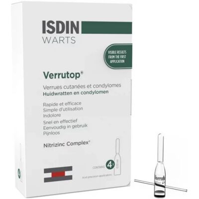 ISDIN WARTS VERRUTOP - Solution verrucide pour application locale - Dispositif médical - Publicité ISDIN WARTS VERRUTOP - Solution verrucide pour application locale - Dispositif médical - Publicité
