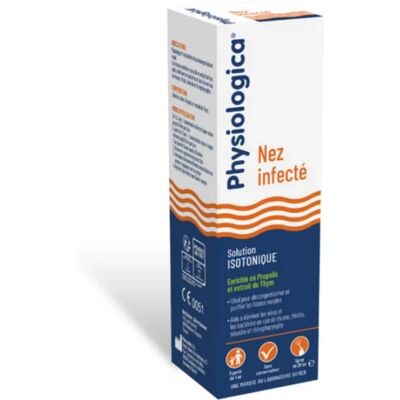 Parapharmacie en ligne > Hygiène & Premiers soins > Produits d'hygiène pour le nez Gifrer Physiologica Solution d'Eau de Mer Isotonique Aloe Vera & Eucalyptus 120 ml - Publicité Parapharmacie en ligne > Hygiène & Premiers soins > Produits d'hygiène pour le nez Gifrer Physiologica Solution d'Eau de Mer Isotonique Aloe Vera & Eucalyptus 120 ml - Publicité