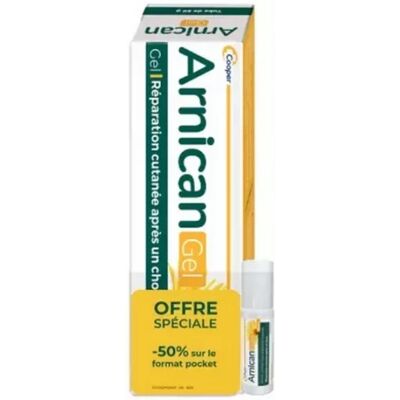 Parapharmacie en ligne > Hygiène & Premiers soins > Produits de premiers soins > Trousses de secours Arnican Gel 100 g + Roll'On Pocket Offre Spéciale - Publicité Parapharmacie en ligne > Hygiène & Premiers soins > Produits de premiers soins > Trousses de secours Arnican Gel 100 g + Roll'On Pocket Offre Spéciale - Publicité