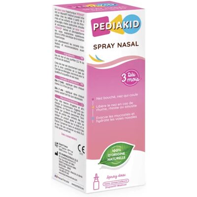 Parapharmacie en ligne > Bébé & Maman > Produits d'hygiène pour bébé > Soins pour le nez et les oreilles du bébé > Spray nasal pour bébé Pediakid Spray Nasal 20 ml - Publicité Parapharmacie en ligne > Bébé & Maman > Produits d'hygiène pour bébé > Soins pour le nez et les oreilles du bébé > Spray nasal pour bébé Pediakid Spray Nasal 20 ml - Publicité