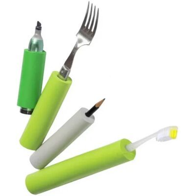 ERGO - Tubes ERGO 6 paquets - Gris 6mm - Vert pomme 9mm - Tubes de grips - Publicité ERGO - Tubes ERGO 6 paquets - Gris 6mm - Vert pomme 9mm - Tubes de grips - Publicité