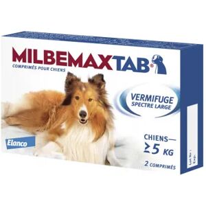 Milbemax Comprimé Grand Chien - Protection antiparasitaire - Publicité Milbemax Comprimé Grand Chien - Protection antiparasitaire - Publicité