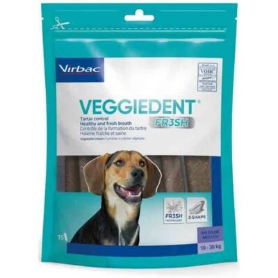 Parapharmacie en ligne > Vétérinaire > Produits pour le bien-être animal > Compléments alimentaires pour animaux Virbac Veggiedent Fresh M x 15 - Publicité Parapharmacie en ligne > Vétérinaire > Produits pour le bien-être animal > Compléments alimentaires pour animaux Virbac Veggiedent Fresh M x 15 - Publicité