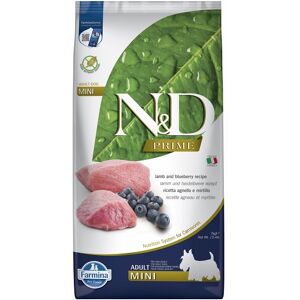 FARMINA N&D Prime Lamb & Blueberry Adult Mini - Agneau & Myrtille pour chiens adultes de petites races - 7 kg - Publicité FARMINA N&D Prime Lamb & Blueberry Adult Mini - Agneau & Myrtille pour chiens adultes de petites races - 7 kg - Publicité