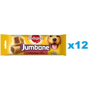 PEDIGREE PED Jumbone Races Moyennes 180g*12 - Publicité PEDIGREE PED Jumbone Races Moyennes 180g*12 - Publicité