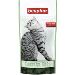 BEAPHAR Catnip Bits Friandises à la Valériane 35 g - Publicité BEAPHAR Catnip Bits Friandises à la Valériane 35 g - Publicité