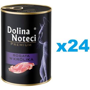 DOLINA NOTECI Premium Riche en lapin pour chat 24x400 g - Publicité DOLINA NOTECI Premium Riche en lapin pour chat 24x400 g - Publicité