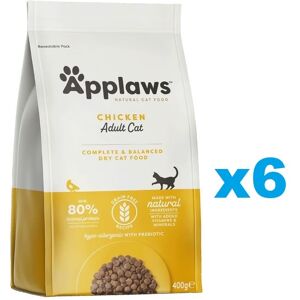 APPLAWS Cat Dry Adult - Poulet sans céréales - 2,4 kg (6x400 g) - Publicité APPLAWS Cat Dry Adult - Poulet sans céréales - 2,4 kg (6x400 g) - Publicité