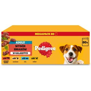 PEDIGREE Adult Choix de Saveurs en gelée nourriture humide pour chiens 80x100 g - Publicité PEDIGREE Adult Choix de Saveurs en gelée nourriture humide pour chiens 80x100 g - Publicité