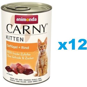 Animonda Carny Chaton Bœuf avec Volaille - Nourriture humide pour chats - 400g - Publicité Animonda Carny Chaton Bœuf avec Volaille - Nourriture humide pour chats - 400g - Publicité