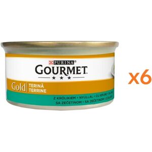 GOURMET Gold Pâté Lapin, pâtée pour chat 6×85 g - Publicité GOURMET Gold Pâté Lapin, pâtée pour chat 6×85 g - Publicité