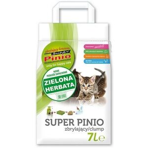 Super Pinio litière au thé vert - 2 x 7L - Publicité Super Pinio litière au thé vert - 2 x 7L - Publicité
