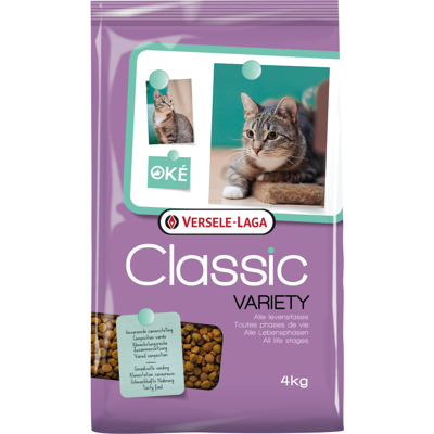VERSELE-LAGA Classic Cat Variety Aliment complet pour chats 4kg - Publicité VERSELE-LAGA Classic Cat Variety Aliment complet pour chats 4kg - Publicité