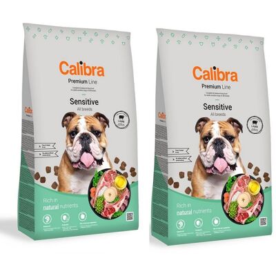 Nourriture pour chiens Calibra Agneau - 12kg - Sensitive, Sans gluten - Publicité Nourriture pour chiens Calibra Agneau - 12kg - Sensitive, Sans gluten - Publicité