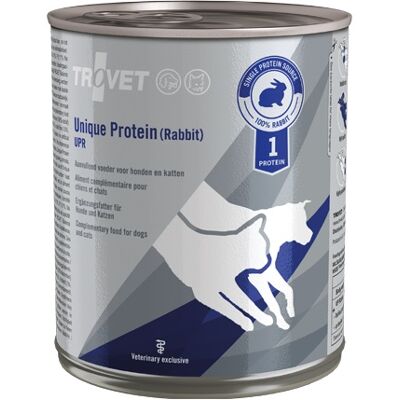 TROVET Unique Protein Lapin UPR Nourriture Humide pour Chiens et Chats - Publicité TROVET Unique Protein Lapin UPR Nourriture Humide pour Chiens et Chats - Publicité