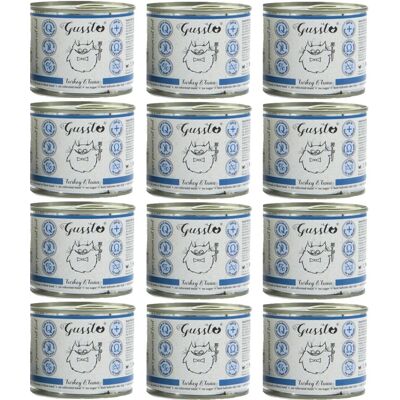 GUSSTO Cat Fresh Dinde & Thon - Nourriture humide pour chat - Publicité GUSSTO Cat Fresh Dinde & Thon - Nourriture humide pour chat - Publicité